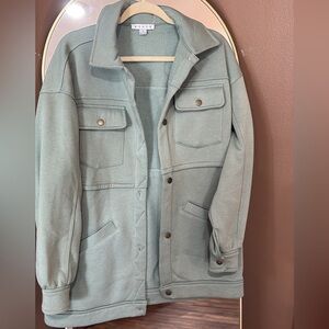 Women’s Classic Jacket in Sage Green
